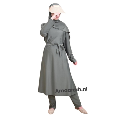 Burqini 4 delig beige